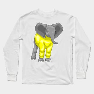 Elephant Winter Long Sleeve T-Shirt